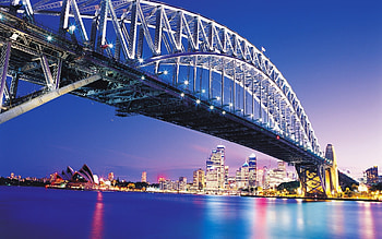 Sydney Harbor Bridge, backgrounds HD wallpaper