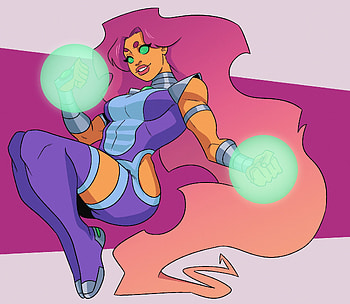 Starfire (Dc Comics), Comics, Teen Titans HD wallpaper