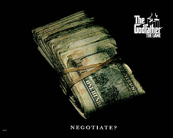 The Godfather I - Video Game, 2006, currency, Mafia, video game, The Godfather 1, game, money, gaming, The Mafia, The Godfather, The Godfather I, The Mob HD wallpaper