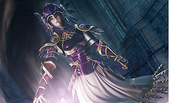 Valkyrie Silmeria, fantasy, game, valkyrie, armaments, silmeria, armor HD wallpaper