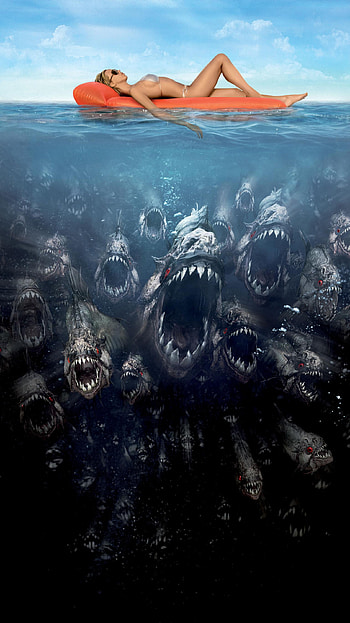 Piranha 3D (2022) movie HD phone wallpaper
