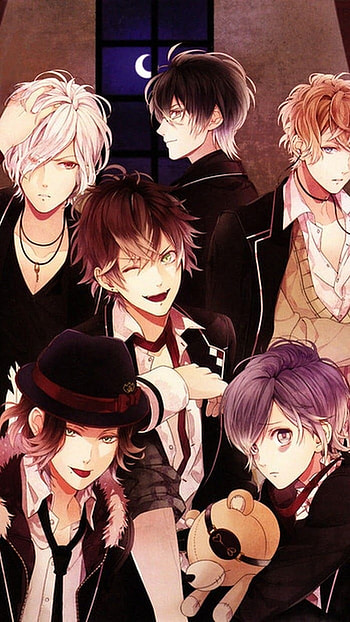 Diabolik Lovers, Japanese cartoon aesthetic HD phone wallpaper