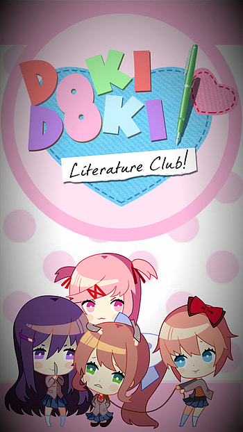 Doki Doki Revenge, Natsuki (Doki Doki Literature Club!), video game, Doki Doki Literature Club! HD phone wallpaper