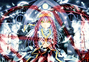 To Aru Majutsu no Index, feathers, anime, nun, cool, index, church HD wallpaper