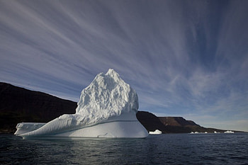 ice berg, nature, ocean, cloud HD wallpaper