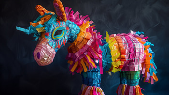 Colorful Piñata, Piñata, unicorn, colorful, Festive HD wallpaper