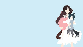Wolf Children, Breathtaking scenery, Mother's love, Anime HD wallpaper