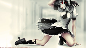 anime robot, anime, cg, abstract, robot HD wallpaper