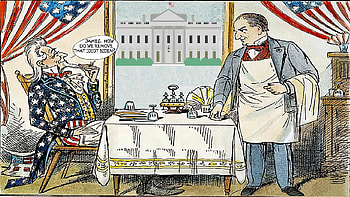 Time, waiter, whitehouse, restraunt, uncle sam HD wallpaper