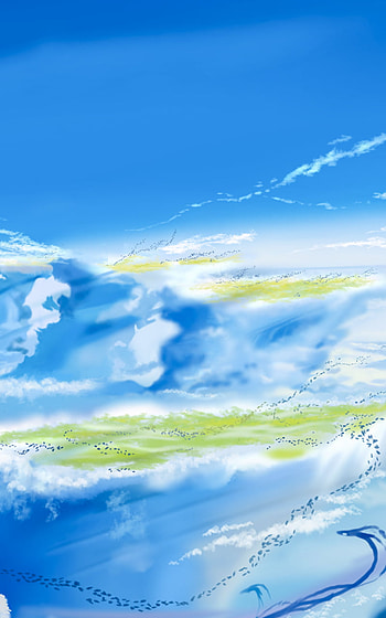 Tenki no ko, Tenki no ko, landscape, Anime, Weathering with You, anime landscape HD phone wallpaper