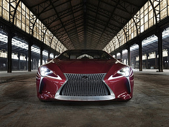 lexus lf-lc concept, warehouse, lexus, concept, coupe HD wallpaper