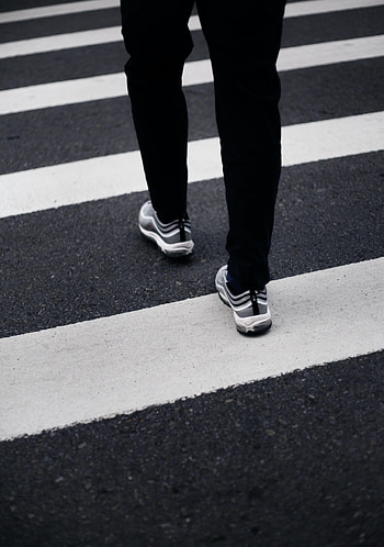 Miscellanea, Miscellaneous, Legs, Sneakers, Asphalt, Stroll HD phone wallpaper