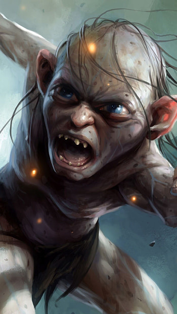 Gollum, Lord of the Rings, High-quality , backgrounds HD phone wallpaper