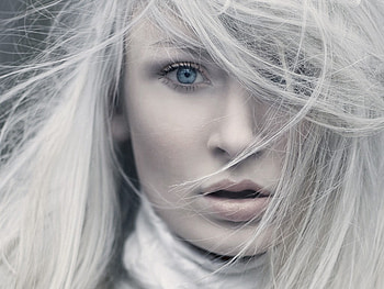 frigg, lady, face, models, eye, hair HD wallpaper