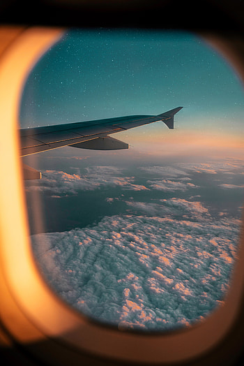 Sky, Miscellanea, Miscellaneous, Flight, Porthole, Plane, Airplane, Airplane Wing, Wing Of The Plane, Airplane Window, Plane Window HD phone wallpaper
