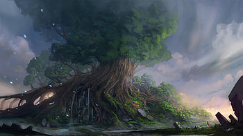 Here's an upscaled version. It's pretty decent. HD wallpaper
