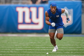 NFL preseason 2021, Saquon Barkley HD wallpaper
