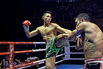Colin Chu vs Shaz Nasrin, Muay Thai HD wallpaper