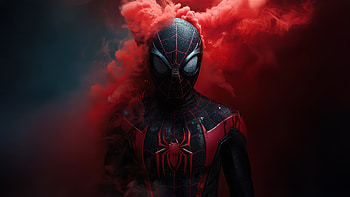 Miles Morales Saving The World, spiderman, miles-morales, superheroes, artwork, art, digital-art, artist, ai HD wallpaper