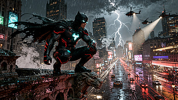 Nocturnal Sentinel — Dark Superhero, Dark Superhero, Superhero HD wallpaper