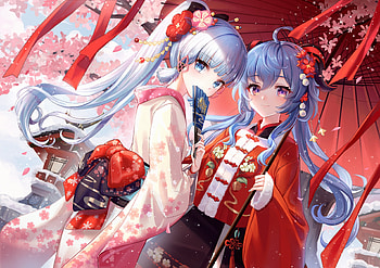 Genshin-Impact, girls, Anime, Genshin, Impact HD wallpaper