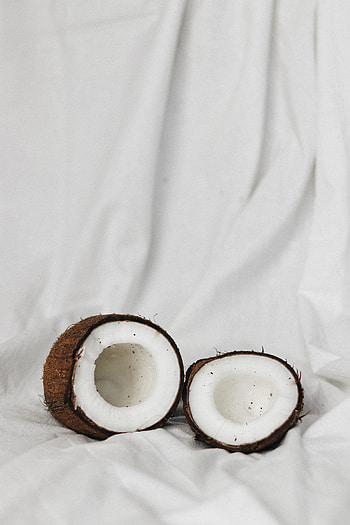 Food, Texture, Fruit, Tropical, Fetus, Exotic, Coconut HD phone wallpaper