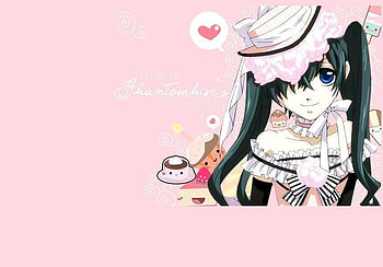 Lady Ciel Phantomhive, phantomhive, ciel, kuroshitsuji, black butler HD wallpaper