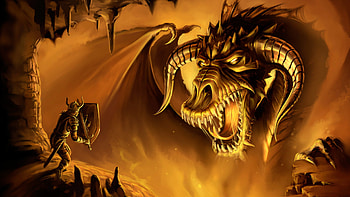 Fire Monster 2 HD wallpaper
