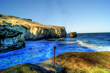 Landscape, Nature, Sea, Rocks, Shore, Bank, r HD wallpaper