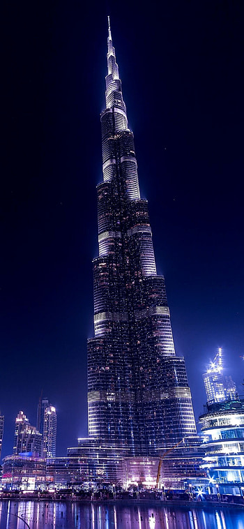 Middle East, Travels, Dubai skyline, Burj Khalifa marvel HD phone wallpaper