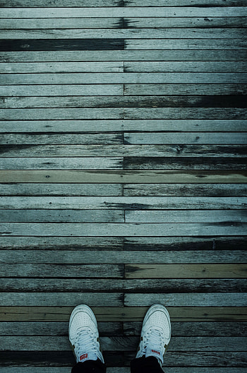 Miscellanea, Miscellaneous, Legs, Sneakers, Floor, Parquet HD phone wallpaper