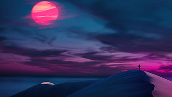 Life Odyssey, alone, artist, artwork, digital-art HD wallpaper
