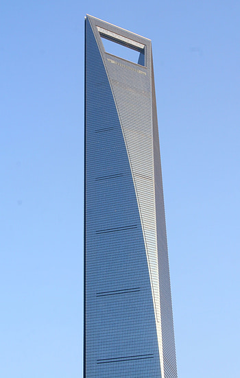 Shanghai World Financial Center, Building , Architectural graphy, Urban construction HD phone wallpaper