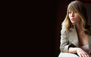 Jessica Biel, Broken panda HD wallpaper