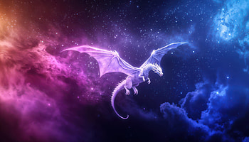 White Dragon Dreamy, dragon, artist, artwork, art, digital-art, dream, deviantart HD wallpaper