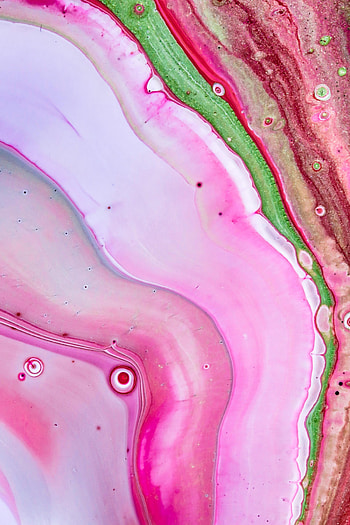 Abstract, Pink, Divorces, Paint, Liquid, Stripes, Streaks HD phone wallpaper