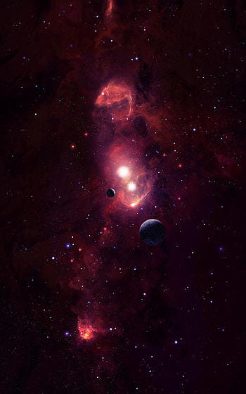 Planets, Universe, Stars, Galaxy, Space, Outer Space HD phone wallpaper