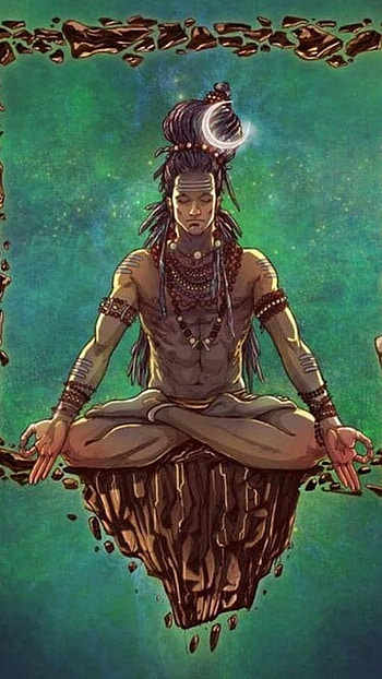 Rudra Shiva, Dhyan, Lord Shiva HD phone wallpaper