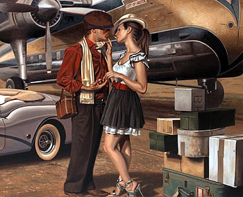 by Peregrine Heathcote, artwork, painting, art, artist, oil HD wallpaper