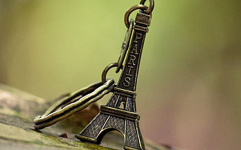Eiffel Tower, Miscellanea, Miscellaneous, Trinket, Suspension HD wallpaper