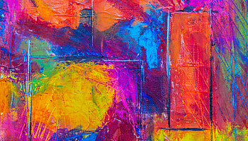 Abstract, Multicolored, Motley, Paint, Canvas, Smears, Strokes HD wallpaper