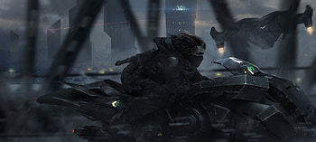 Night Hunter , artist, artwork HD wallpaper