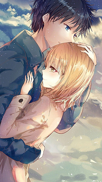 Couple Cartoon, Anime Couple, Love Art HD phone wallpaper