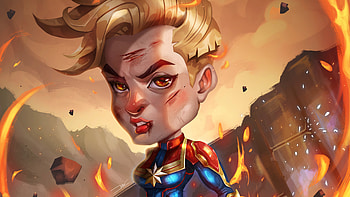 Captain Marvel Character Fanart , captain-marvel, superheroes, artist, artwork, digital-art, artstation HD wallpaper