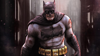 Batman Dark Knight Returns, batman, superheroes, artist, artwork, digital-art, artstation HD wallpaper