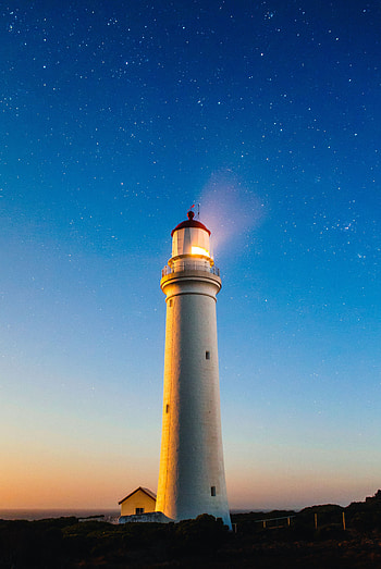 Nature, Starry Sky, Lighthouse, Australia, Portland, Cape Nelson Lighthouse HD phone wallpaper