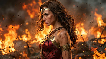 Wonder Woman The Deadliest, wonder-woman, superheroes, artwork, art, digital-art, ai HD wallpaper