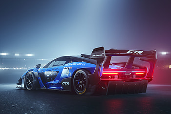 2019 McLaren Senna GTR Rear, mclaren-senna-gtr, mclaren-senna, mclaren, 2019-cars, cars HD wallpaper