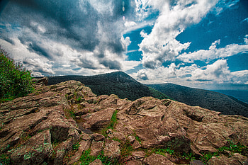 Nature, Stones, Mountain, Vertex, Top, National Park, Hawkesbill, Hawksbill, Shenandoah HD wallpaper
