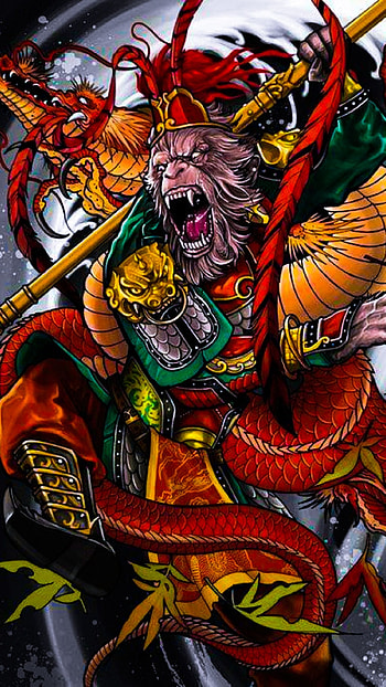 Monkey King, Hero HD phone wallpaper